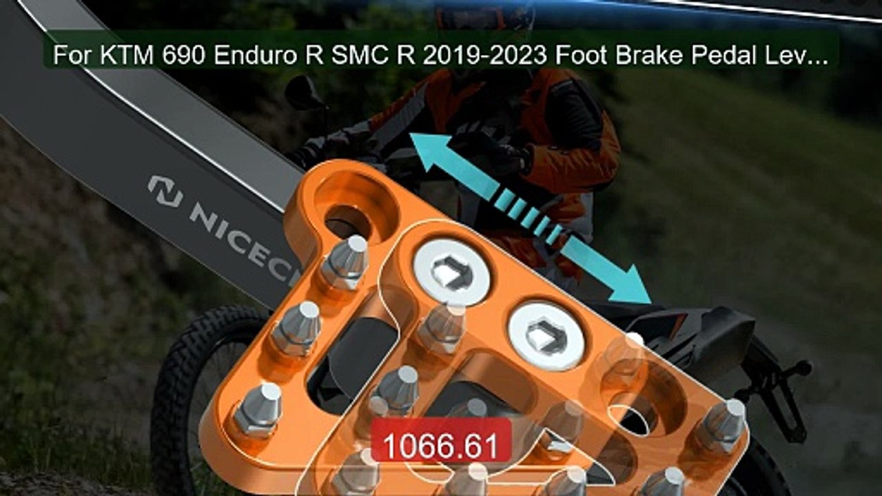 For KTM 690 Enduro R SMC R 2019-2023 Foot Brake Pedal Lever H... -- Amazing Value 2026 | Must Have!