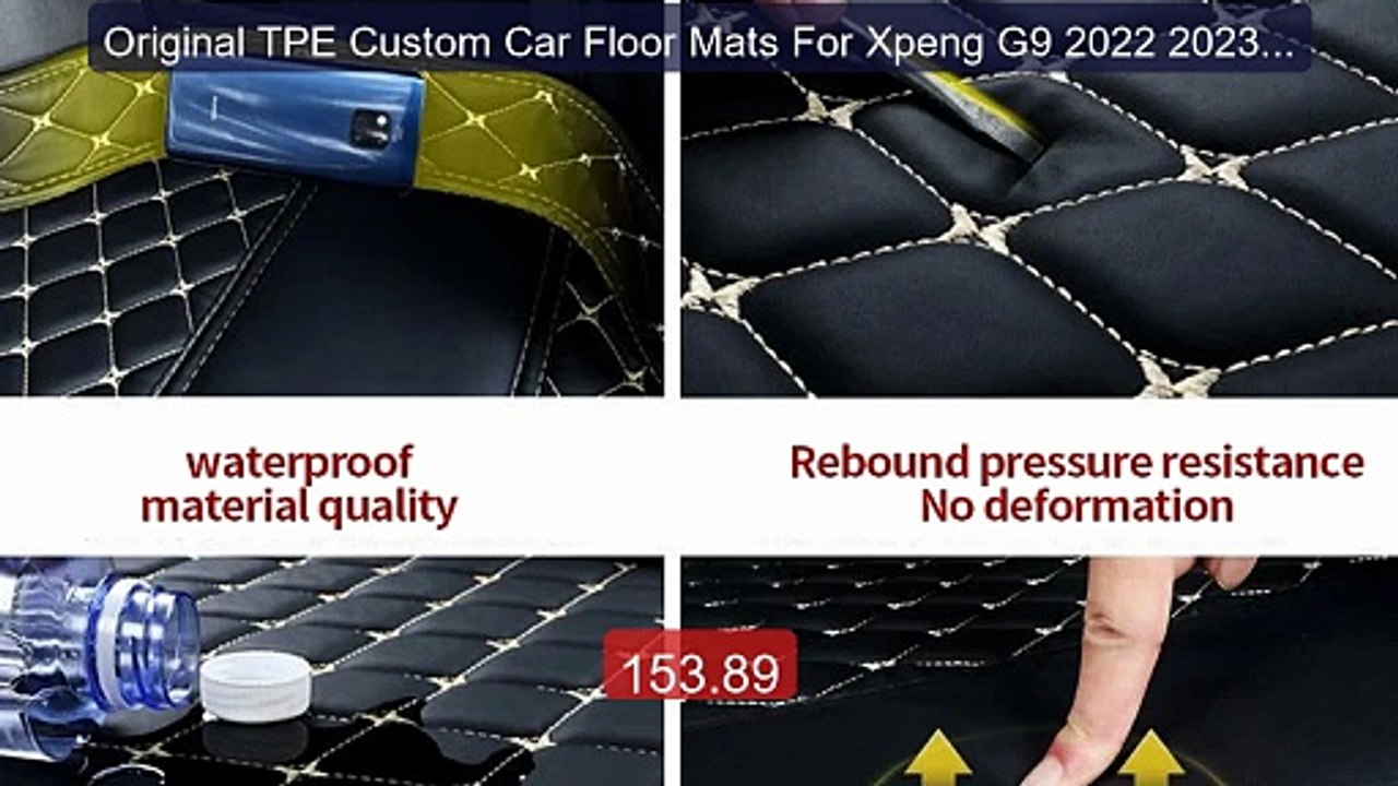 Original TPE Custom Car Floor Mats For Xpeng G9 2022 2023 2024... -- Hot Deal 2026 | Limited Offer!