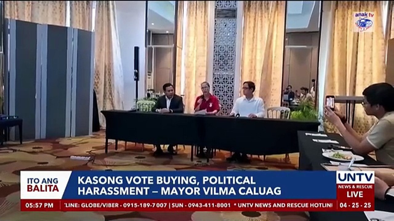 Kasong vote buying laban sa alkalde ng San Fernando, Pampanga, political harassment – Mayor Caluag [Full Movie]