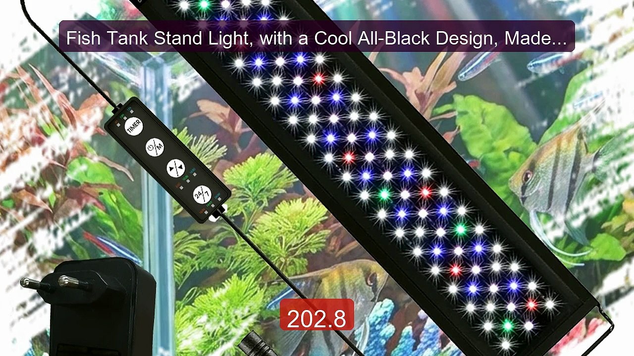 Fish Tank Stand Light, with a Cool All-Black Design, Made of R... -- Hot Deal 2026 | Limited Offer!