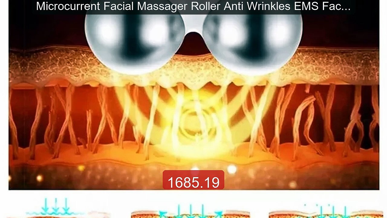 Microcurrent Facial Massager Roller Anti Wrinkles EMS Face ... -- Top Pick 2026 | Unbeatable Price!