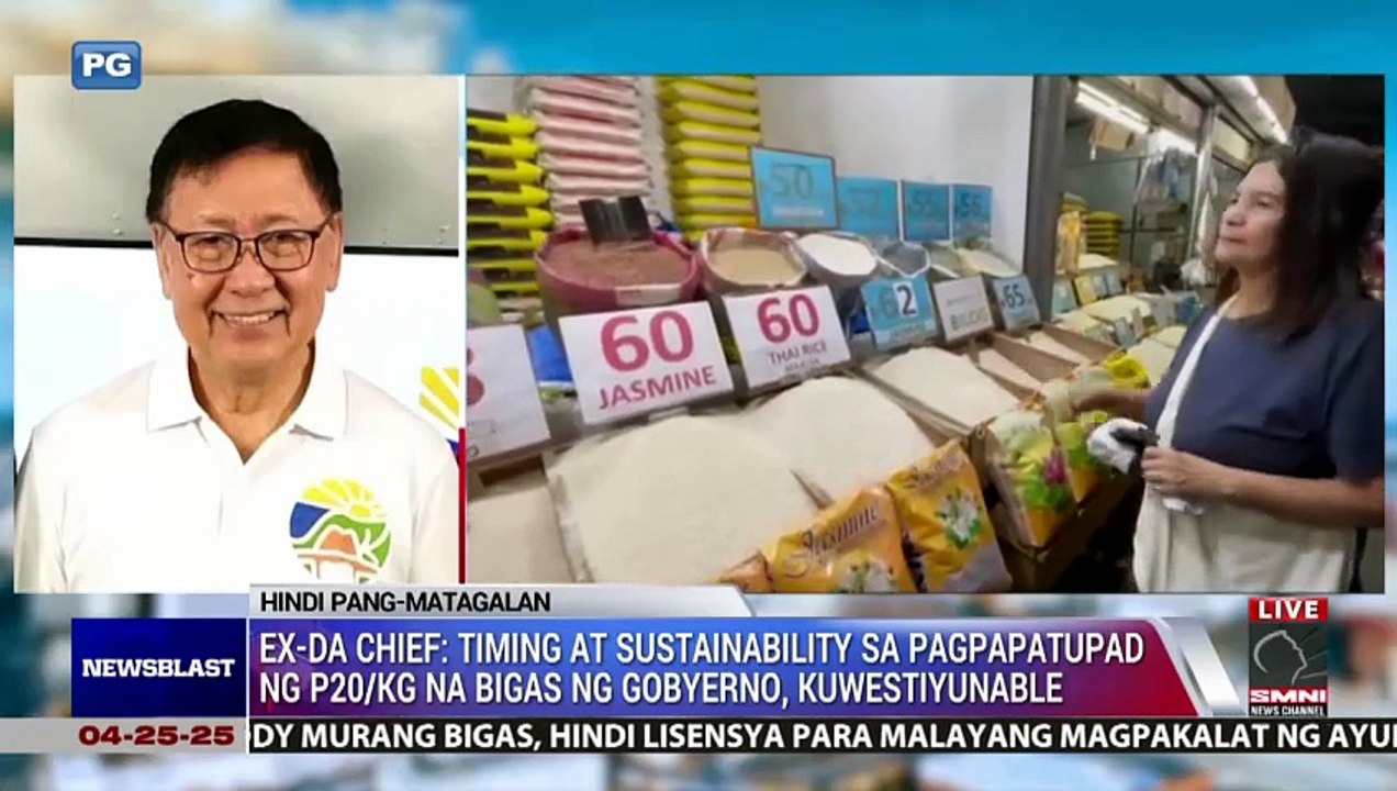 Kinuwestyon ang P20 na Bigas: Dating DA Secretary Nagbabala sa Posibleng Pagkalugi ng Gobyerno at Magsasaka [Full Movie]