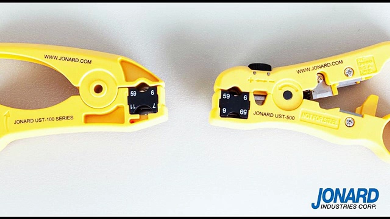 Coax stripping tools