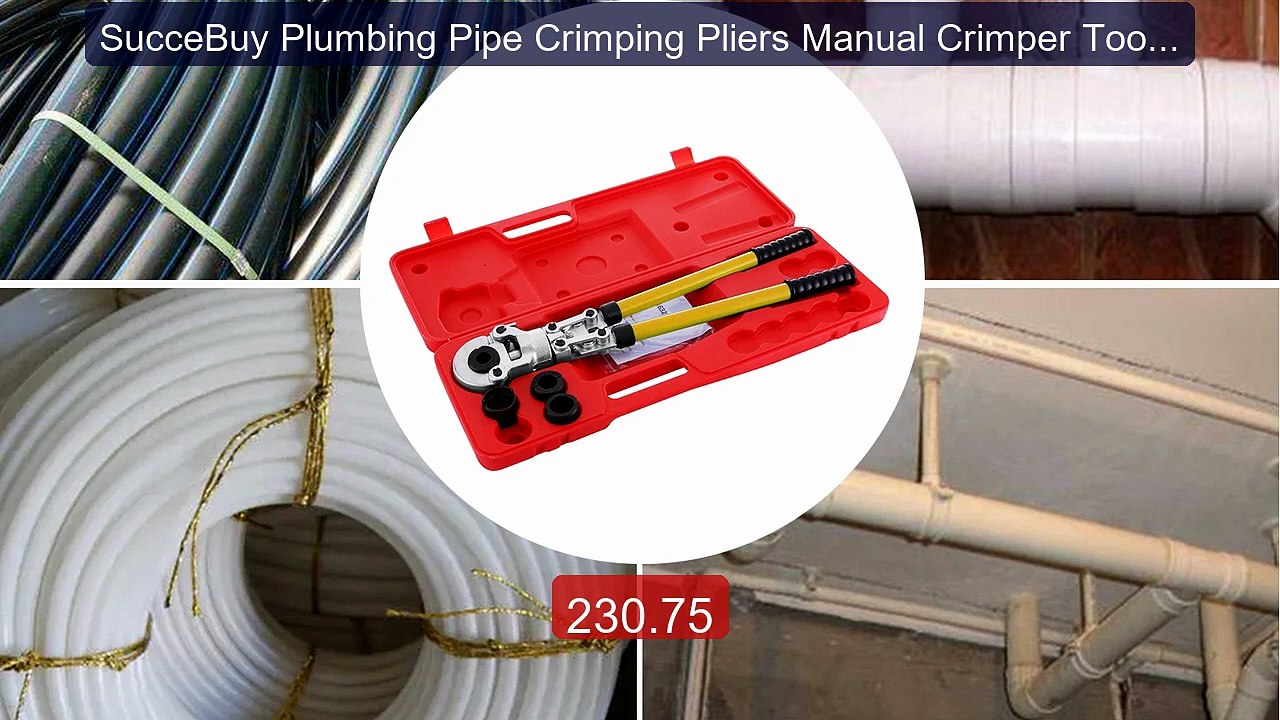 SucceBuy Plumbing Pipe Crimping Pliers Manual Crimper Tool ... -- Top Pick 2026 | Unbeatable Price!