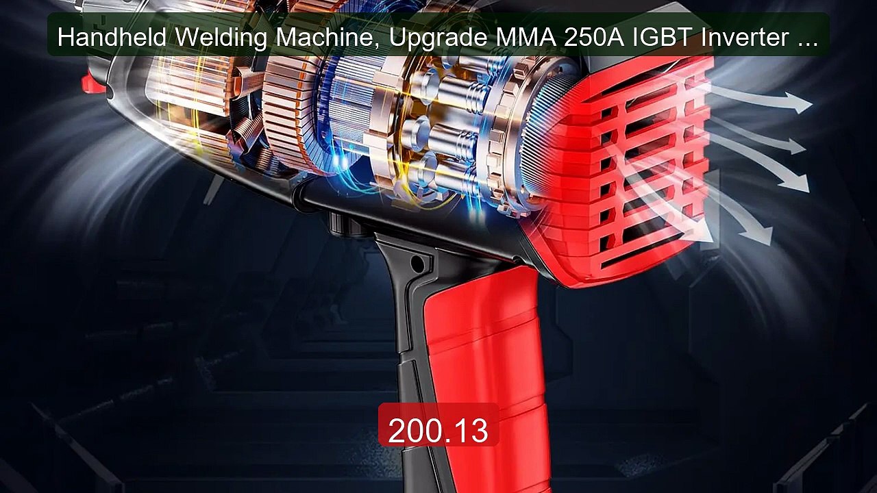 Handheld Welding Machine, Upgrade MMA 250A IGBT Inverter Porta... -- Best Buy 2026 | Great Quality!
