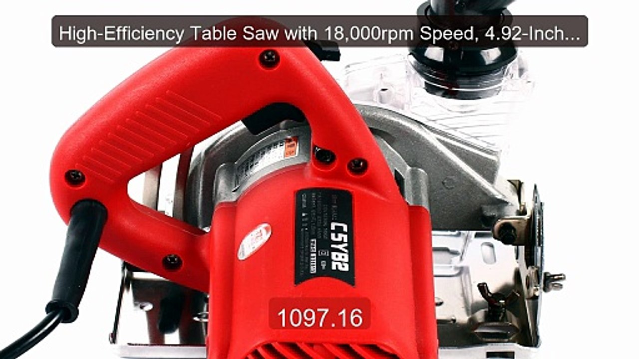 High-Efficiency Table Saw with 18,000rpm Speed, 4.92-Inch Blade, A... -- Best Deal 2026 | Shop Now!
