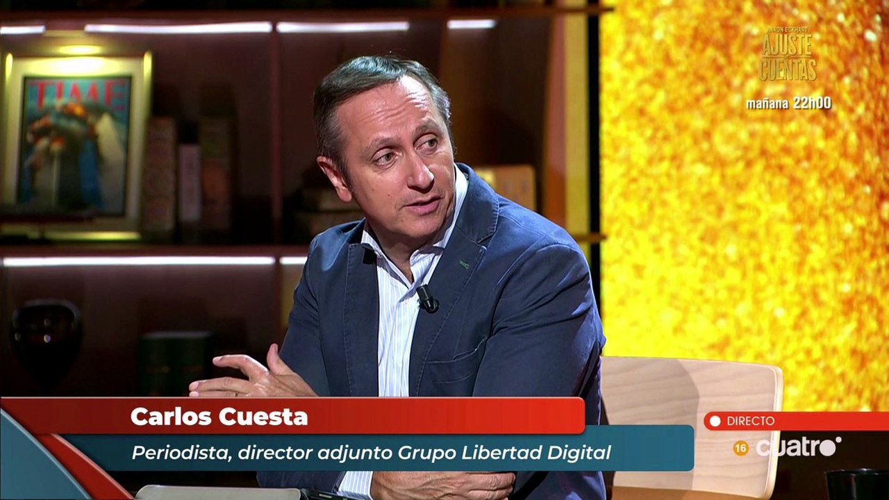 Carlos Cuesta saca la apisonadora contra Zapatero y cuenta el motivo del apoyo incondicional del PSOE: “Están metidos”