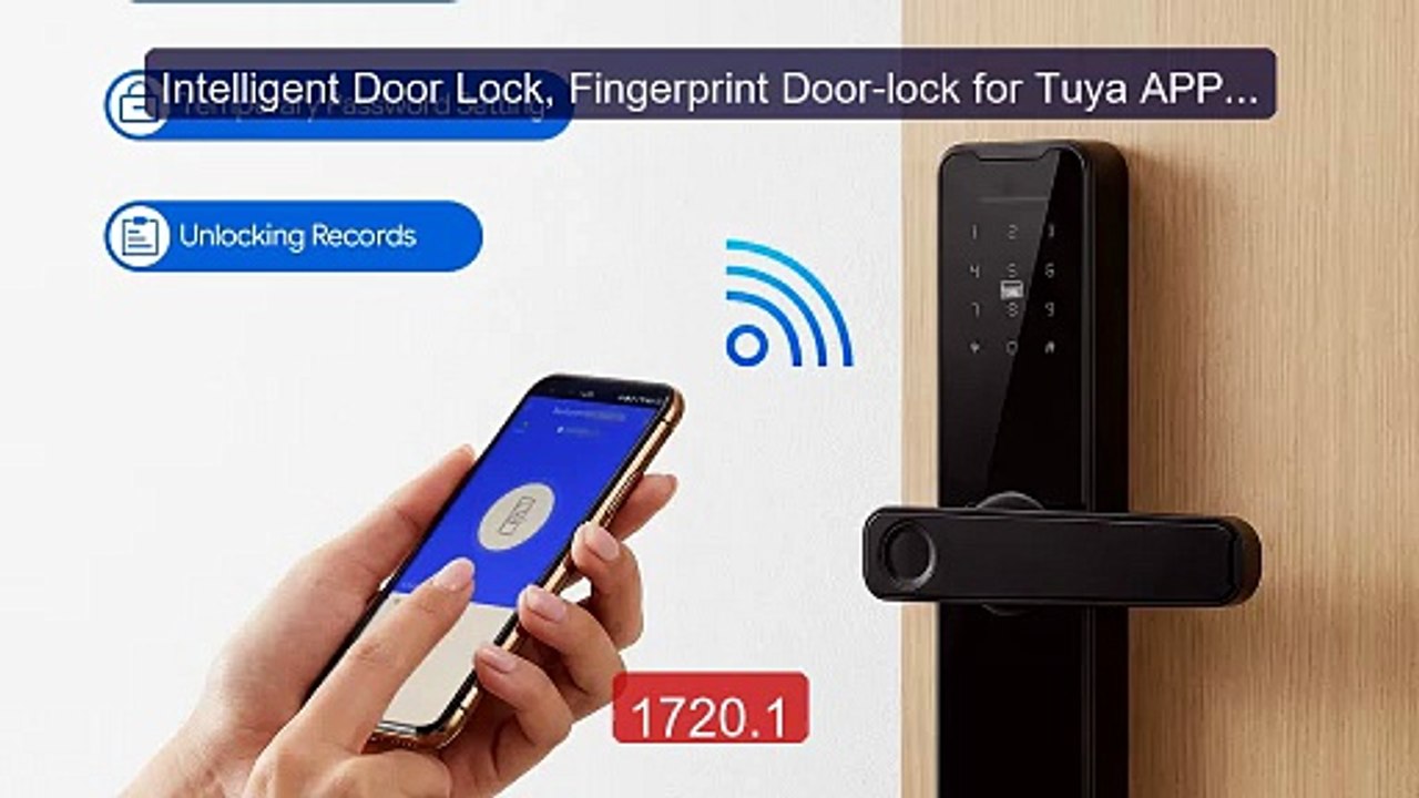 Intelligent Door Lock, Fingerprint Door-lock for Tuya APP, USB... -- Best Buy 2026 | Great Quality!