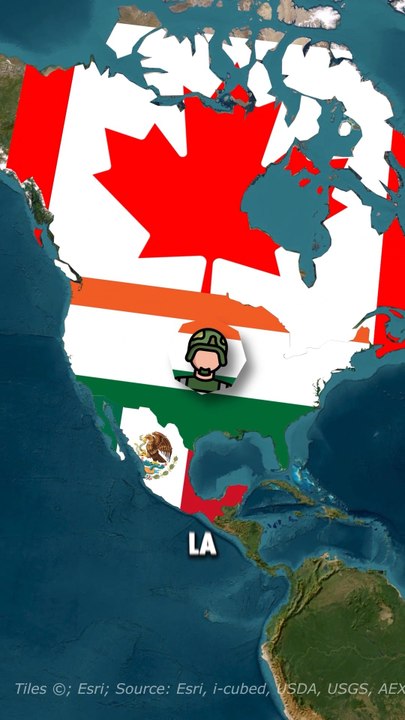 ¿Qué pasaría si EE. UU. e India intercambiaran lugares?