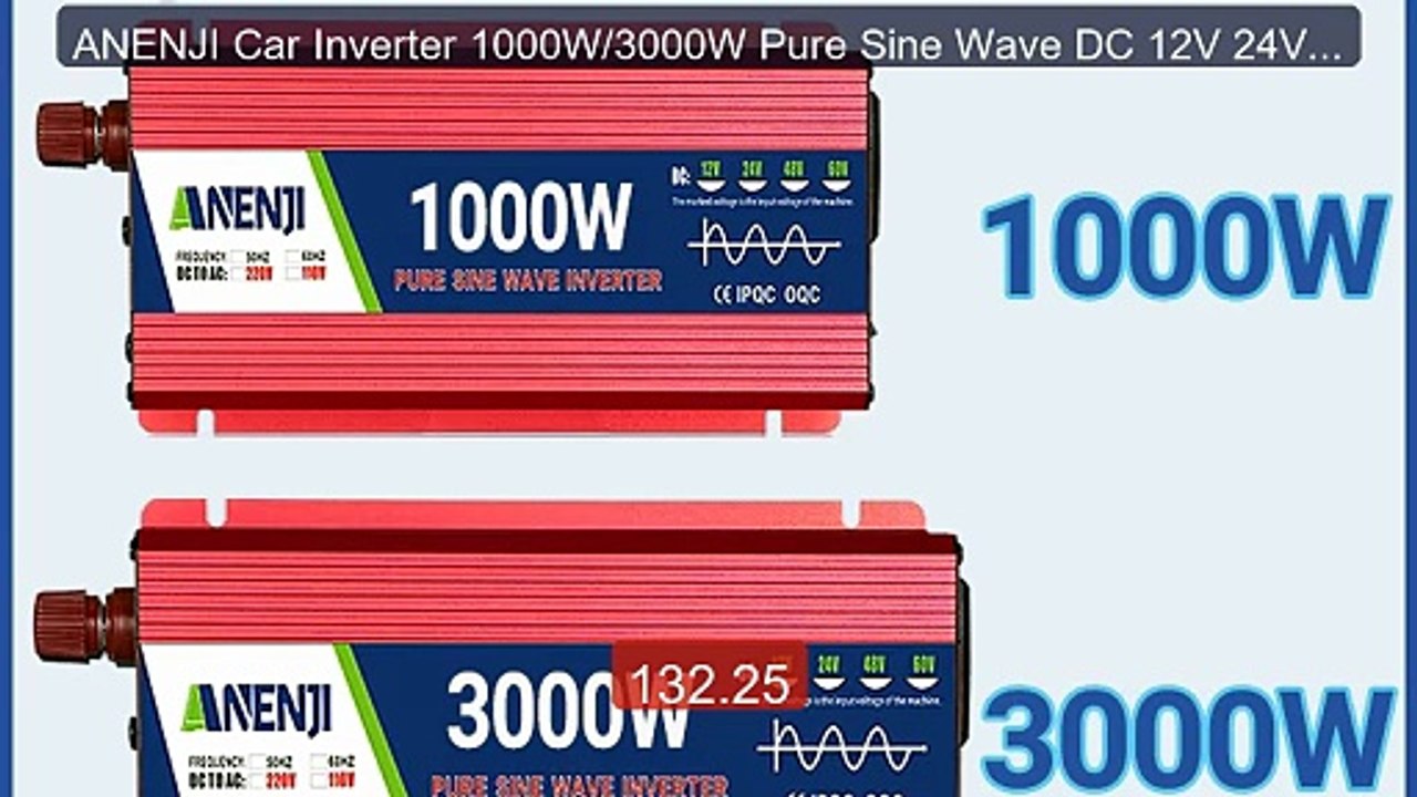 ANENJI Car Inverter 1000W/3000W Pure Sine Wave DC 12V 24V T... -- Top Pick 2026 | Unbeatable Price!