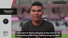 Casemiro 'happy' to be at Inter Miami amid club investigation