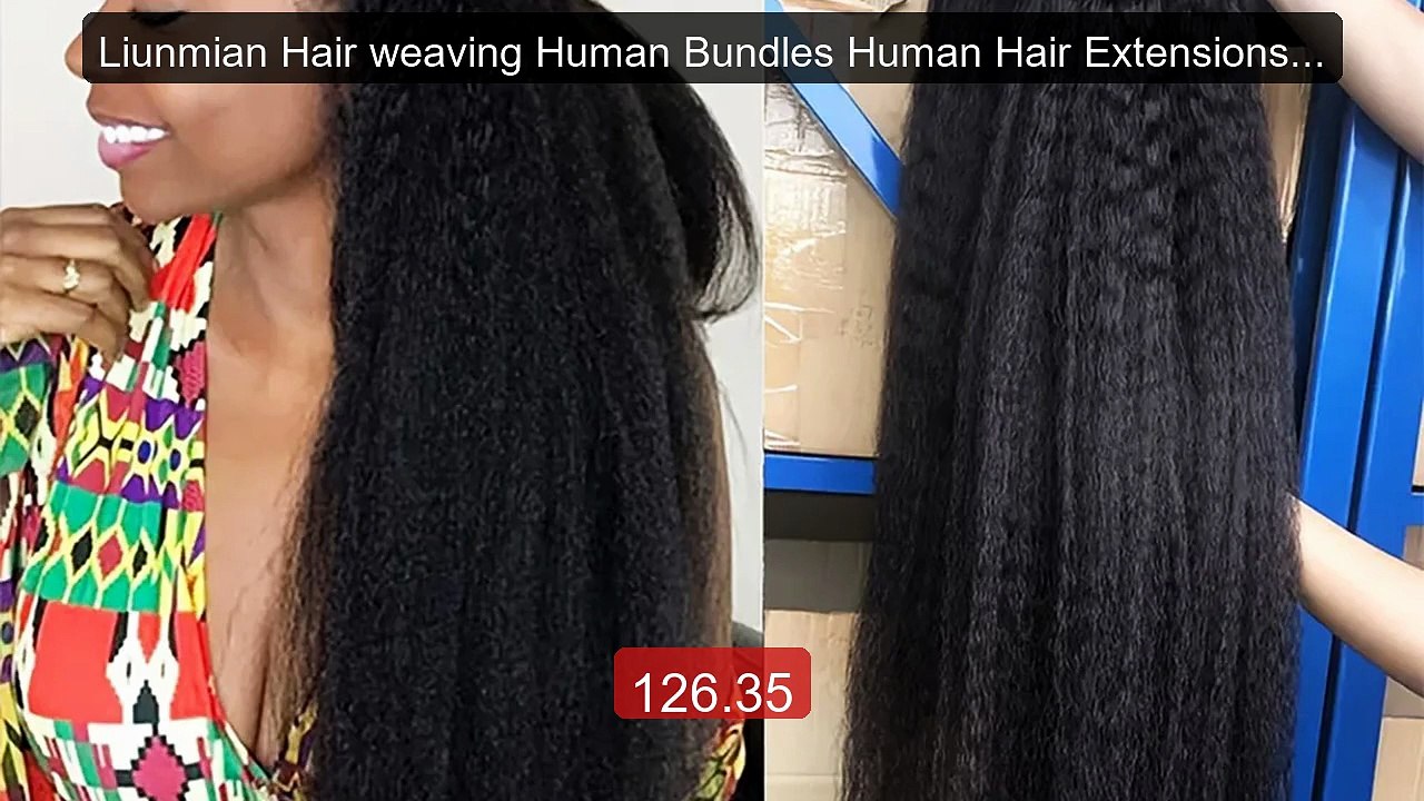 Liunmian Hair weaving Human Bundles Human Hair Extensions Hair... -- Hot Deal 2026 | Limited Offer!