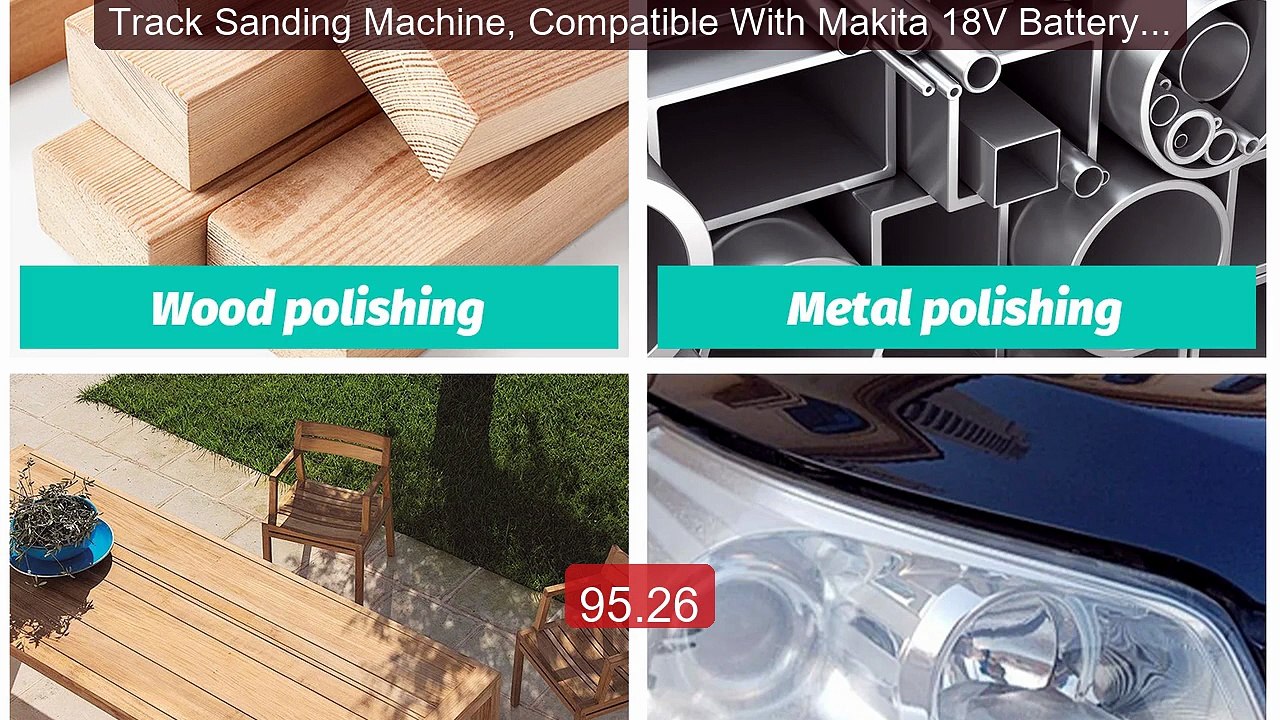 Track Sanding Machine, Compatible With Makita 18V Battery, ... -- Top Pick 2026 | Unbeatable Price!