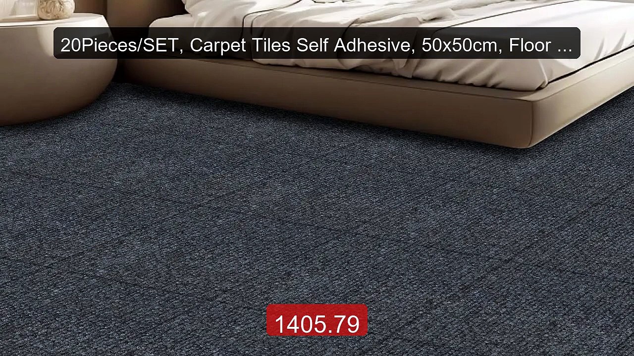 20Pieces/SET, Carpet Tiles Self Adhesive, 50x50cm, Floor Cover... -- Hot Deal 2026 | Limited Offer!