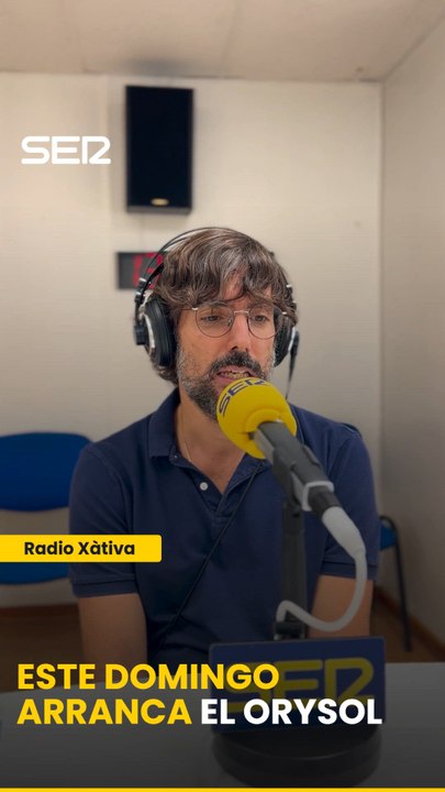 Álvaro Sancristóbal en Radio Xàtiva Cadena SER
