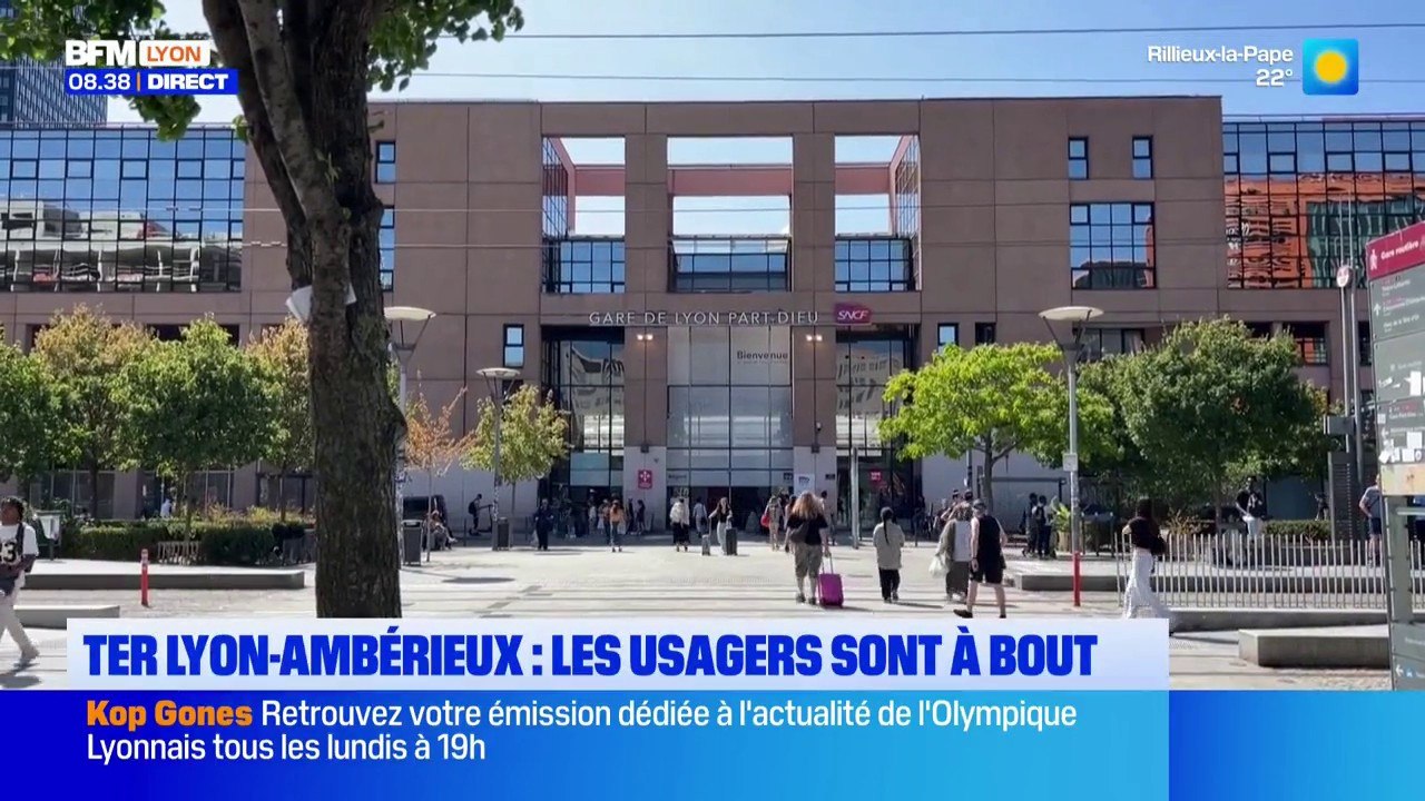 TER Lyon-Ambérieu-en-Bugey : les usagers sont à bout