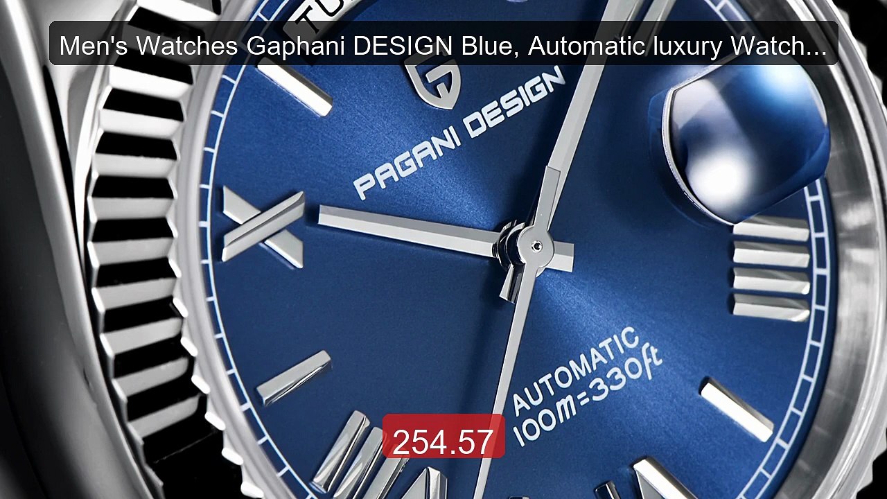 Men's Watches Gaphani DESIGN Blue, Automatic luxury Watch for Men,... -- Best Deal 2026 | Shop Now!