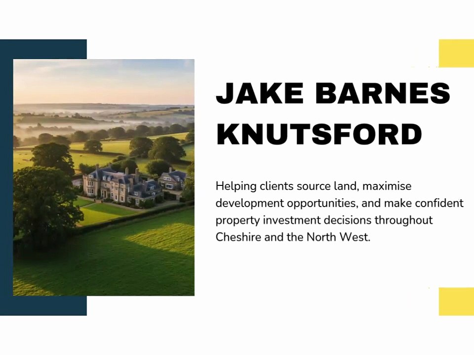 Jake Barnes Knutsford – Land & Development Consultancy in Cheshire