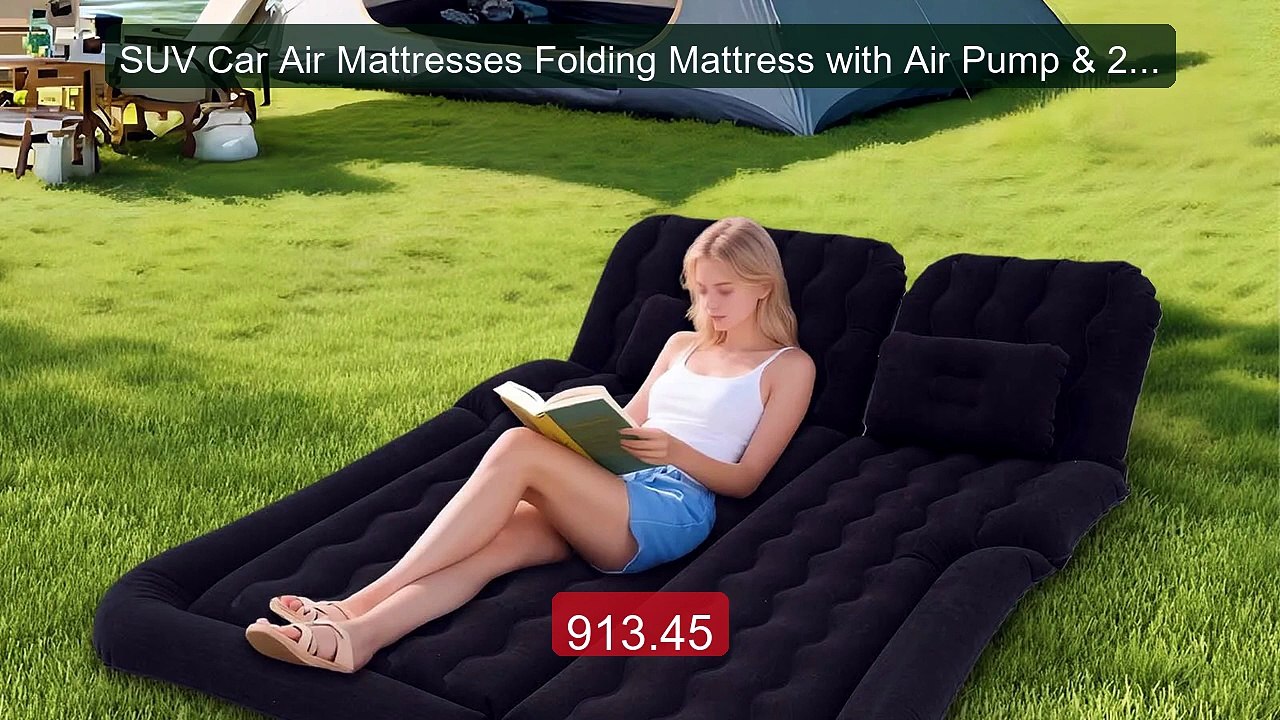 SUV Car Air Mattresses Folding Mattress with Air Pump & 2 Inf... -- Amazing Value 2026 | Must Have!