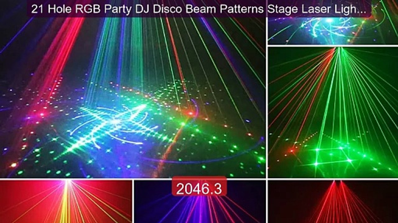 21 Hole RGB Party DJ Disco Beam Patterns Stage Laser Light Pro... -- Hot Deal 2026 | Limited Offer!
