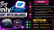 Buy Onlyfans Account With Balance - SmmRealHero