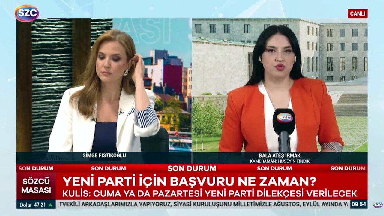 Yeni parti için başvuru ne zaman?