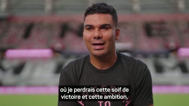 Inter Miami - Casemiro enthousiaste à l'idée d'aider Lionel Messi