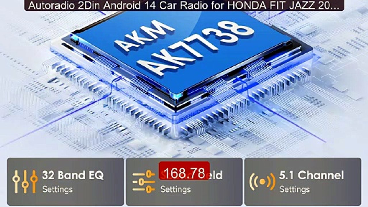 Autoradio 2Din Android 14 Car Radio for HONDA FIT JAZZ 2007-20... -- Hot Deal 2026 | Limited Offer!