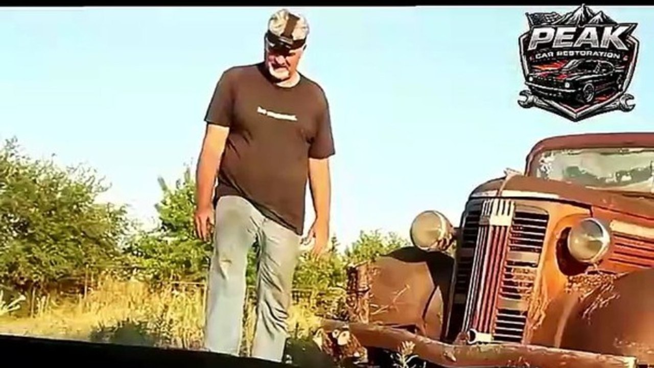 Truck GMC T14B 1937 Rescued_and_Repairing