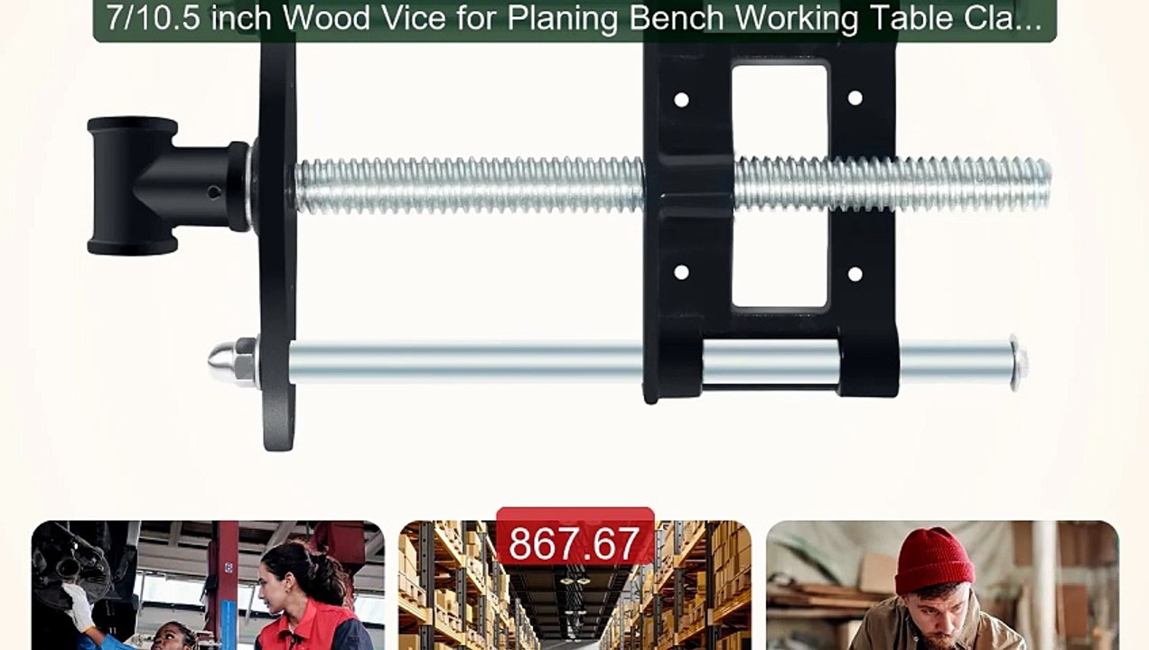 7/10.5 inch Wood Vice for Planing Bench Working Table Clamping Jaw... -- Best Deal 2026 | Shop Now!