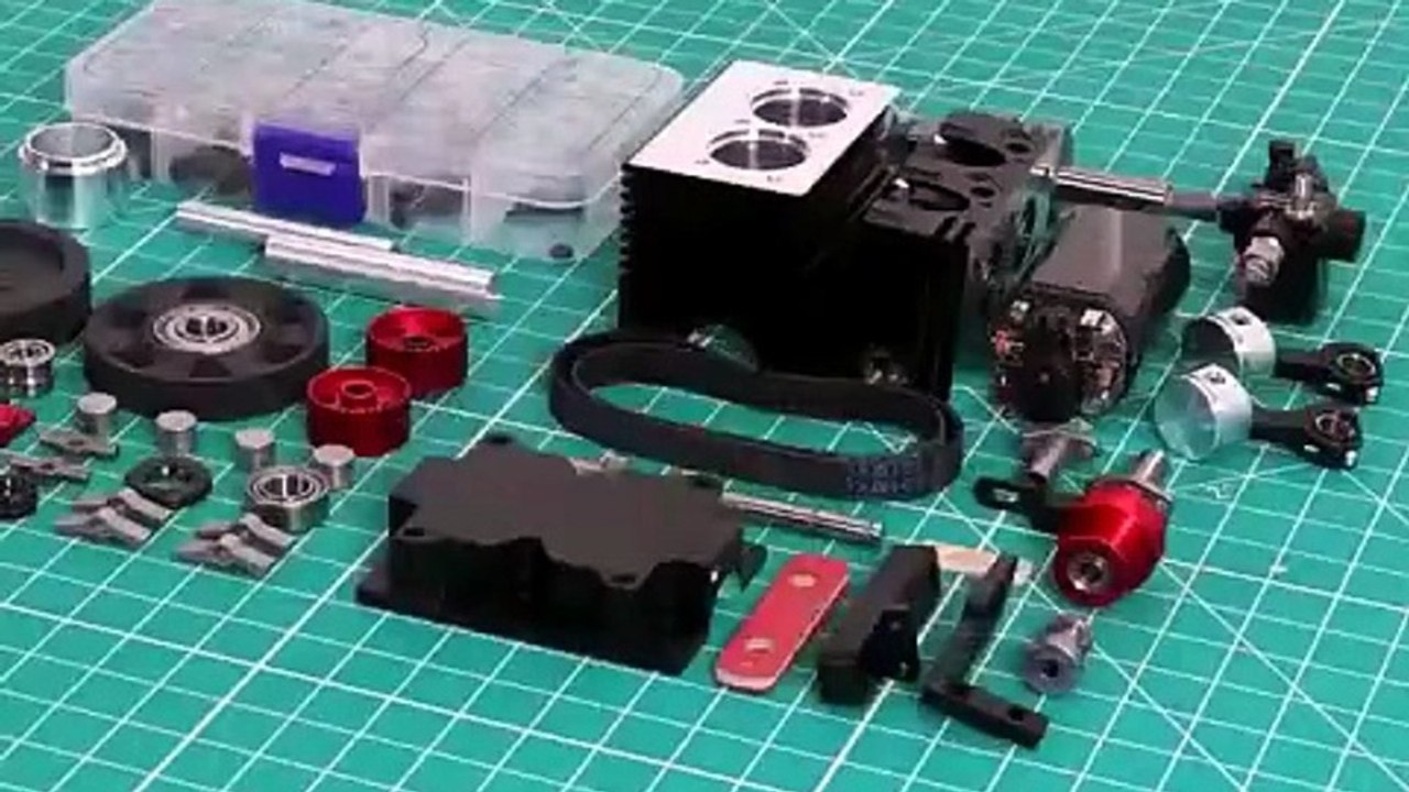 Tiny Gasoline Engine Assembling 16,000RPM