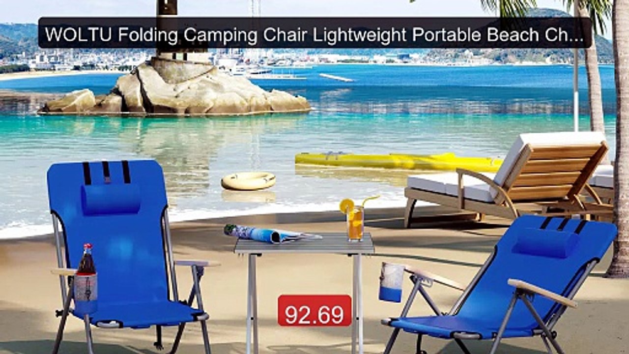 WOLTU Folding Camping Chair Lightweight Portable Beach Chair w... -- Hot Deal 2026 | Limited Offer!