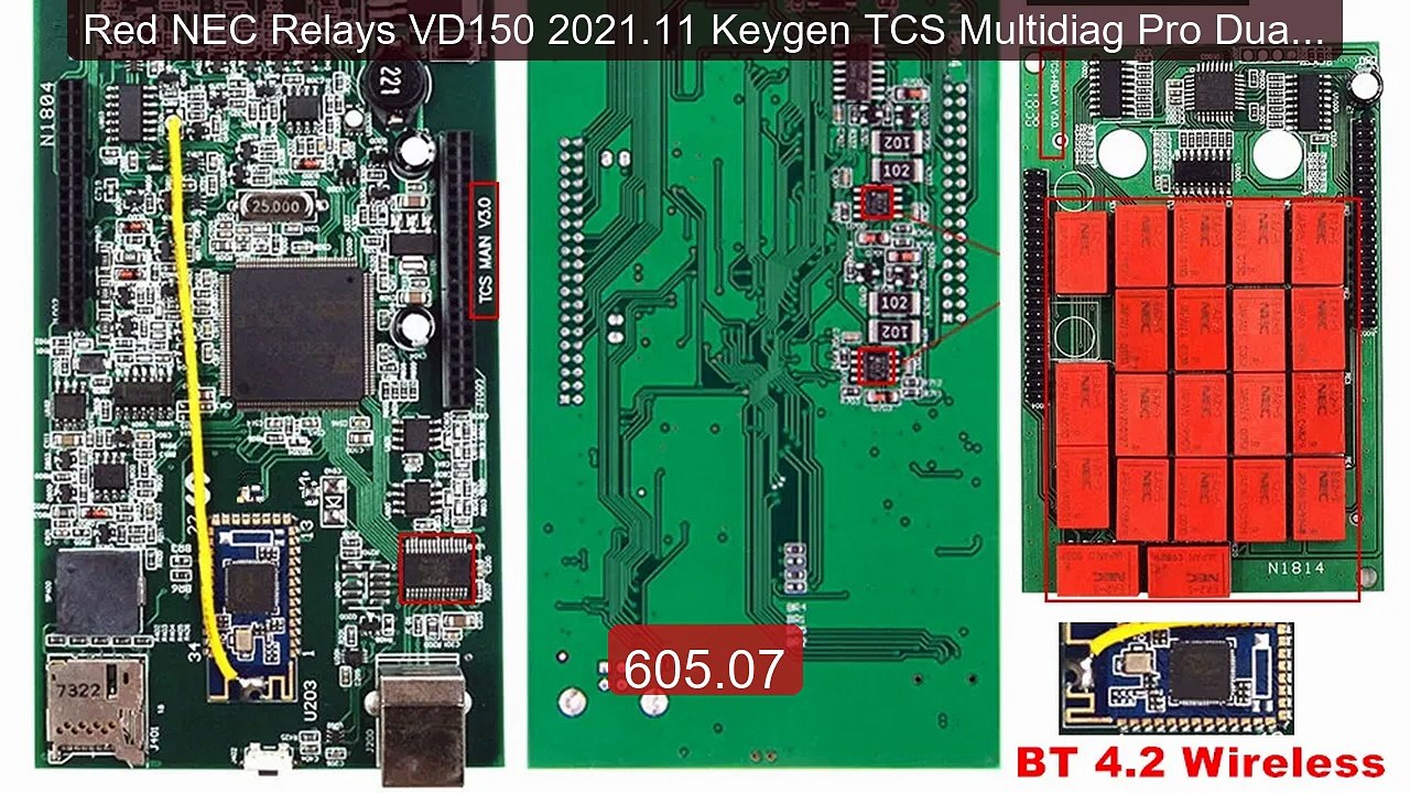 Red NEC Relays VD150 2021.11 Keygen TCS Multidiag Pro Dual ... -- Top Pick 2026 | Unbeatable Price!