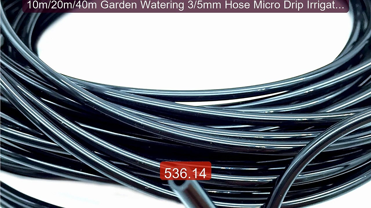 10m/20m/40m Garden Watering 3/5mm Hose Micro Drip Irrigation W... -- Hot Deal 2026 | Limited Offer!