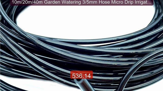 10m/20m/40m Garden Watering 3/5mm Hose Micro Drip Irrigation W... Hot Deal 2026 | Limited Offer!