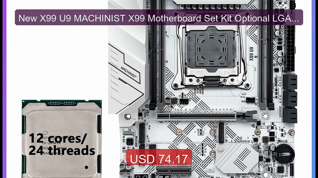 New X99 U9 MACHINIST X99 Motherboard Set Kit Optional LGA2011-... -- Best Buy 2026 | Great Quality!