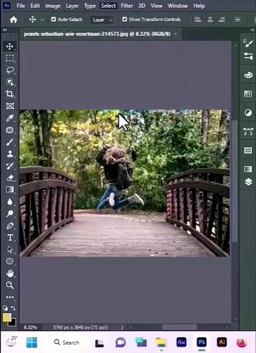 How to remove a person or subject in Photoshop