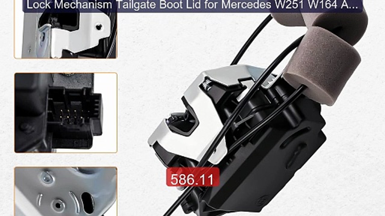 Lock Mechanism Tailgate Boot Lid for Mercedes W251 W164 A164740043... -- Best Deal 2026 | Shop Now!