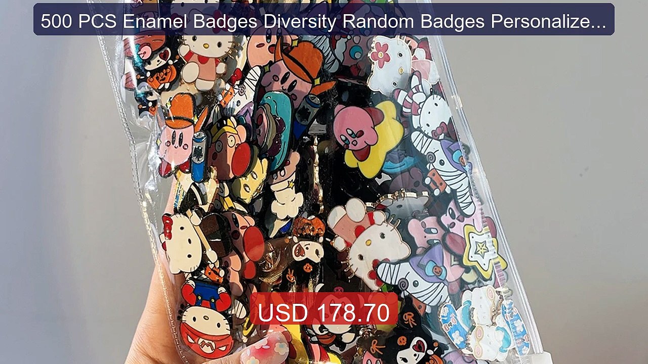 500 PCS Enamel Badges Diversity Random Badges Personalized Me... -- Amazing Value 2026 | Must Have!