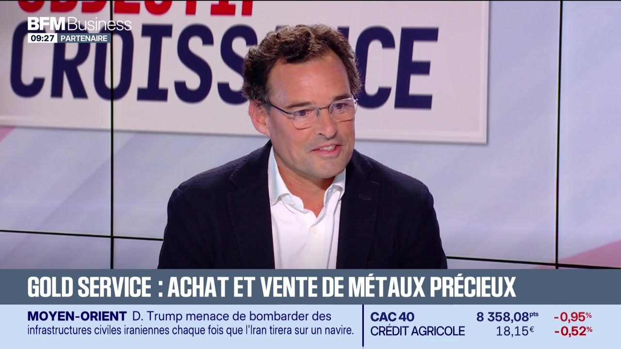 Yann Bouillonnec (Gold Service) : Gold Service, achat et vente de métaux précieux - 23/07