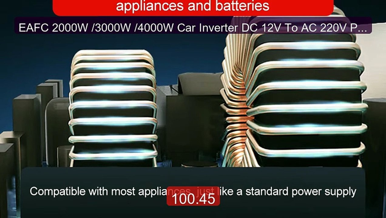 EAFC 2000W /3000W /4000W Car Inverter DC 12V To AC 220V Portab... -- Hot Deal 2026 | Limited Offer!