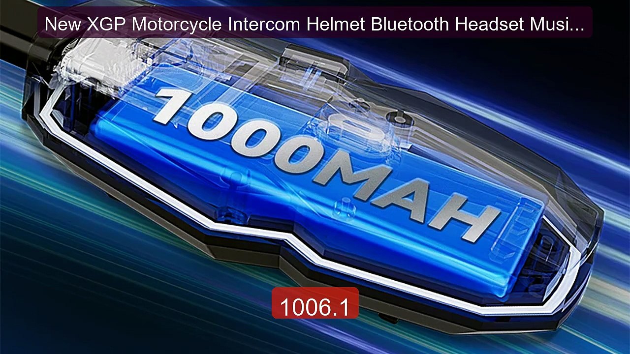 New XGP Motorcycle Intercom Helmet Bluetooth Headset Music Sha... -- Best Buy 2026 | Great Quality!