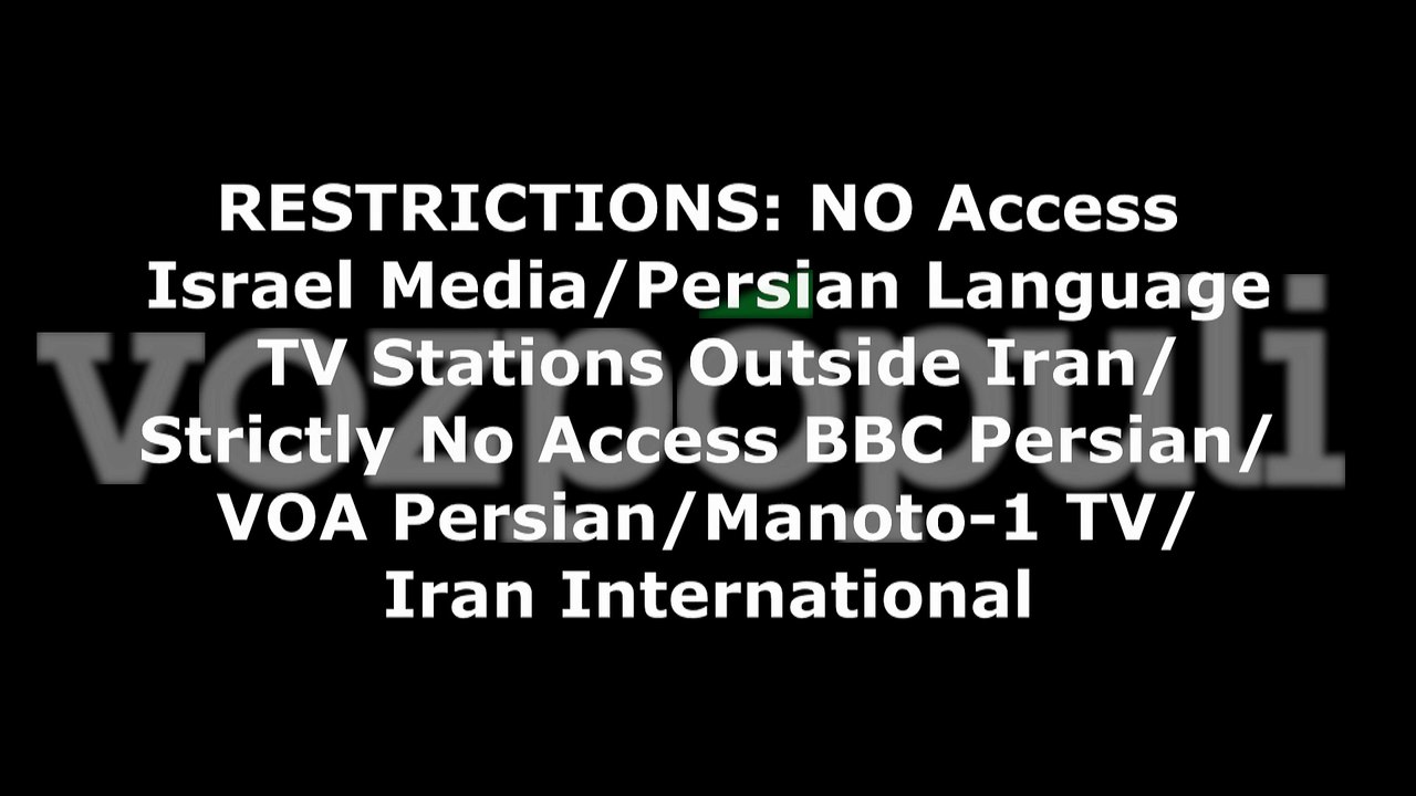 La agencia iraní ISNA difunde imágenes del lanzamiento de misiles hacia bases estadounidenses en Oriente Medio