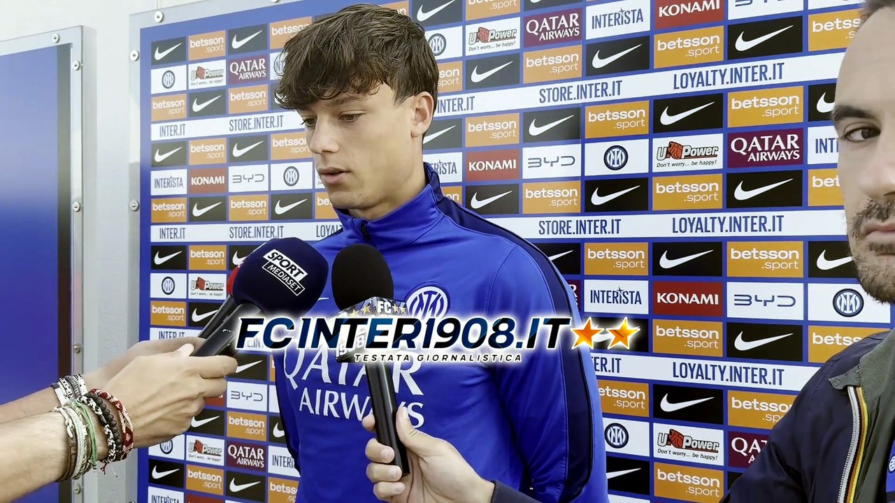 VIDEO FCIN1908 / Lavelli: "Spero di restare all'Inter, imparo da Thuram e gli altri. Chivu..."