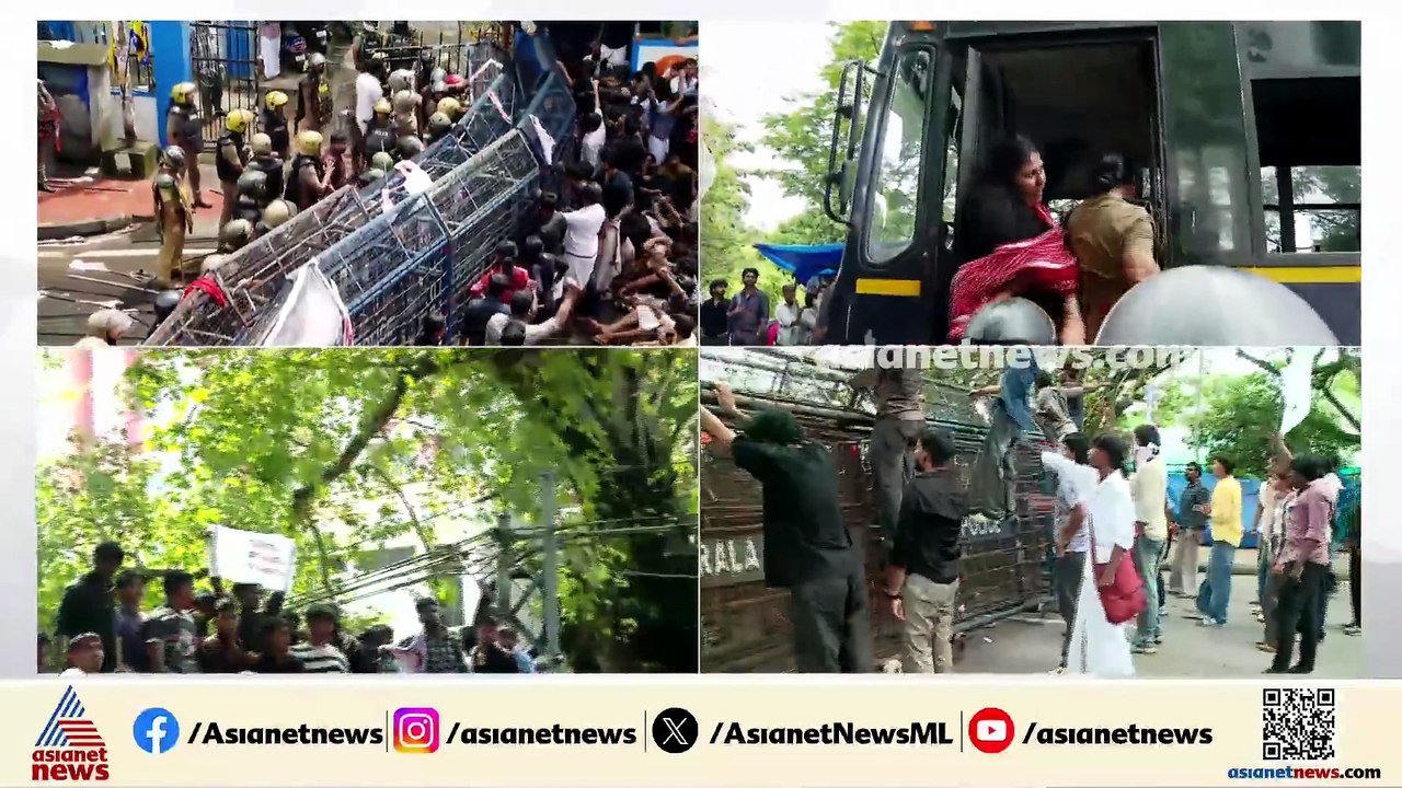 പോരാട്ടം.. അവകാശ പോരാട്ടം; നീറ്റ് പരീക്ഷ ക്രമക്...