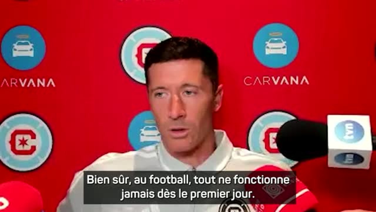 Chicago Fire - Lewandowski : "Tout ne fonctionne jamais dès le premier jour"