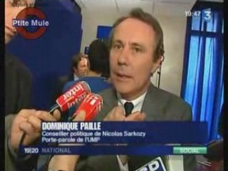 L'UMP minimise la provoc' de Sarko