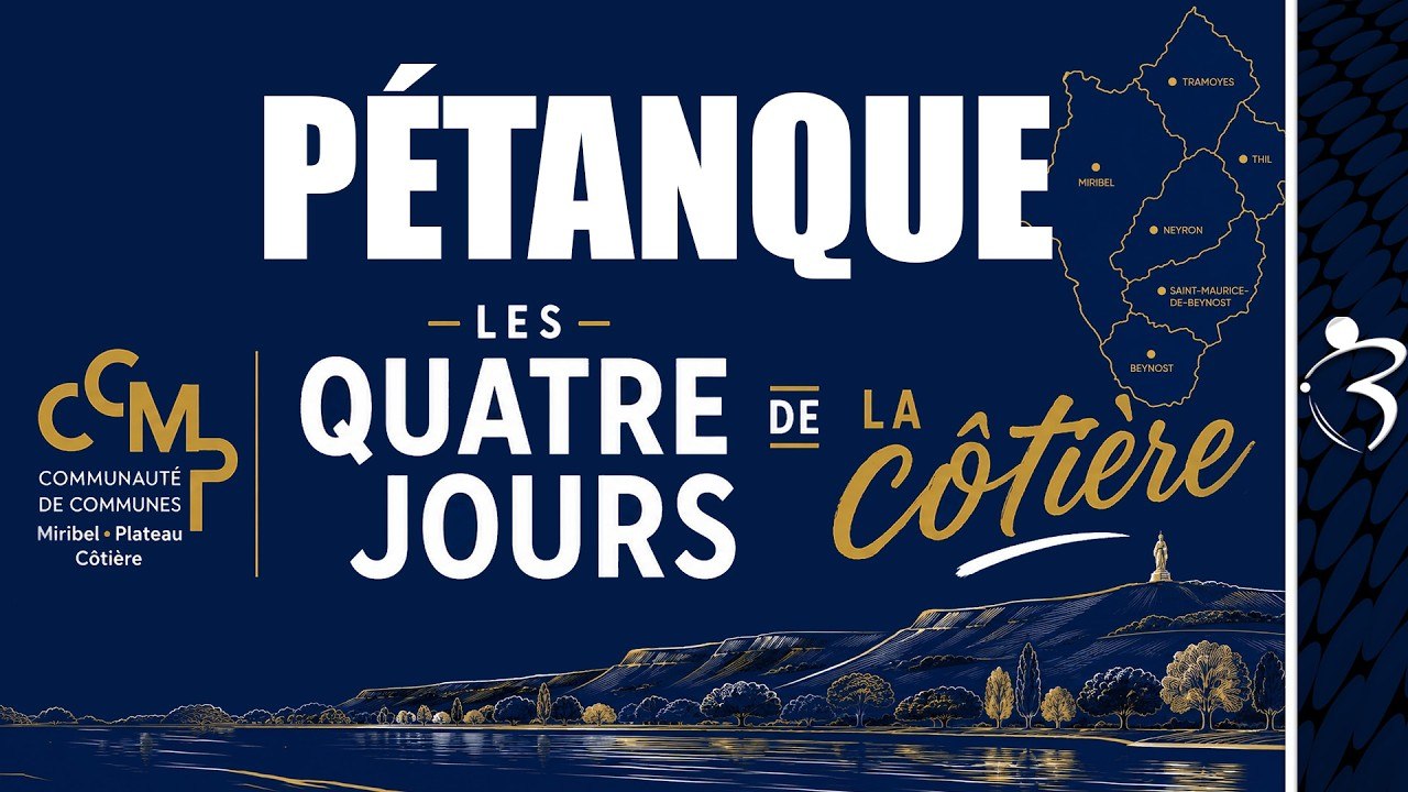 Les 4 jours de la côtière triplette à pétanque