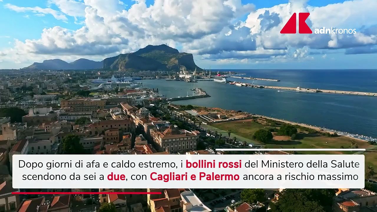 Caldo, Italia respira: bollini rossi scendono da sei a due - Video