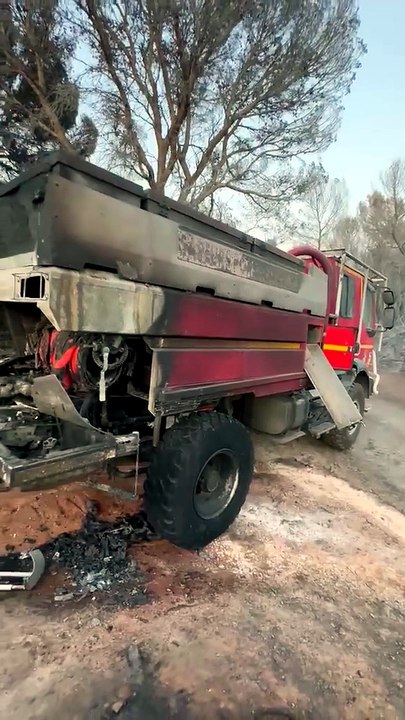 En vidéo, les dégâts impressionnants des incendies dans le Var